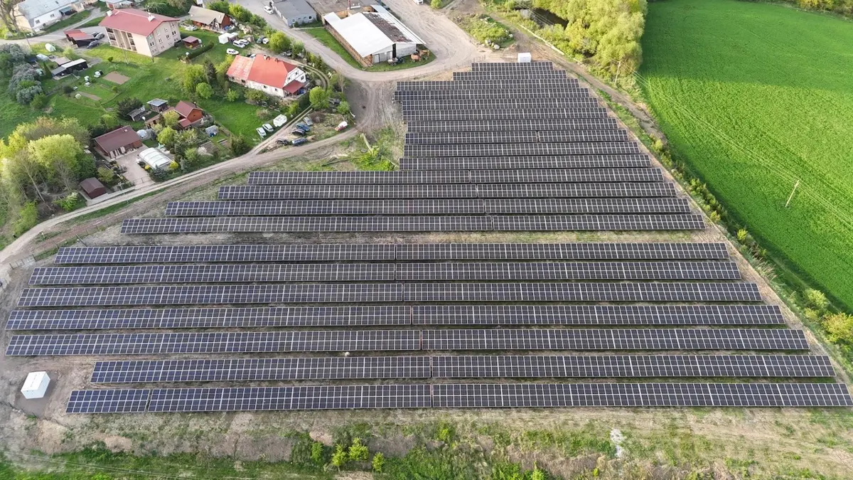 FVE Velký Třebešov,  výkon 2 MW